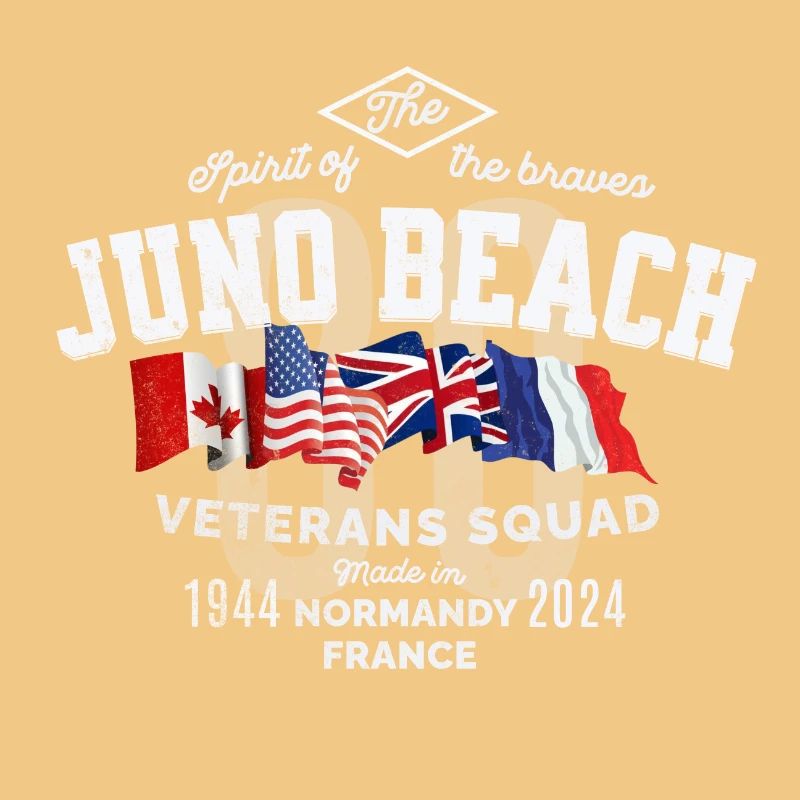 Juno Beach Normandy 80th anniversary