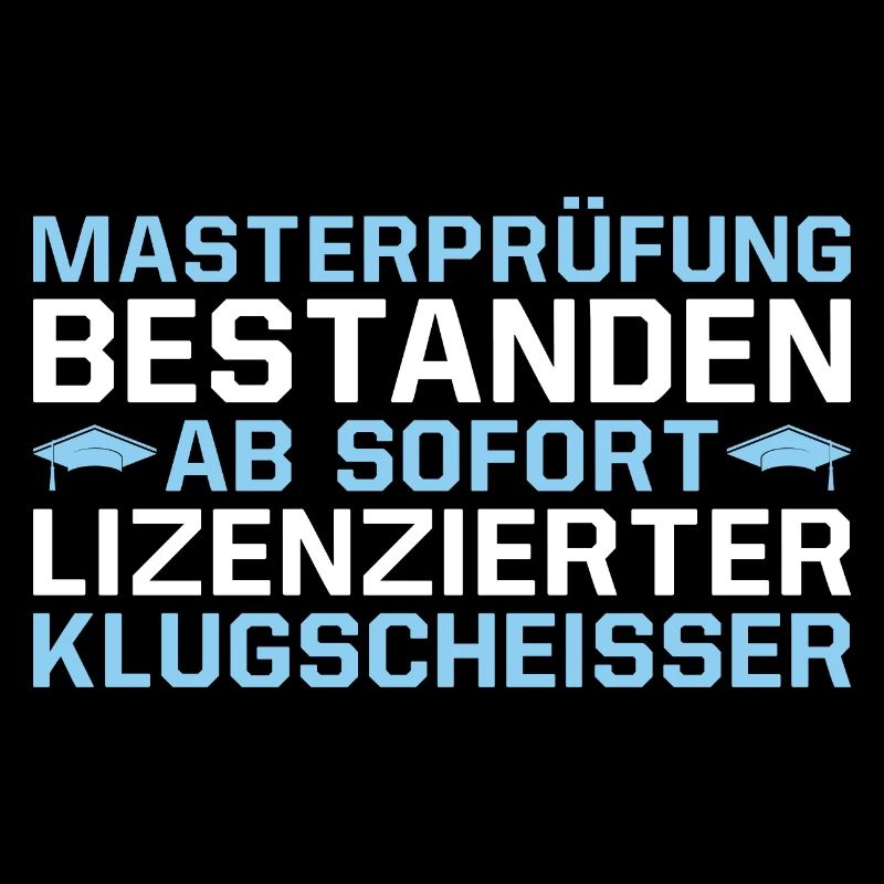 Masterprüfung bestanden Spruch Master Abschluss