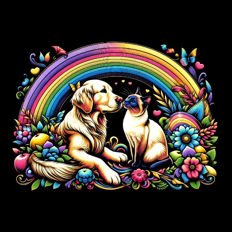 Sort d’amitié : Chien et chat