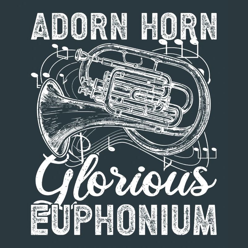 Baritone Player Adorn Horn Glorious Euphonium