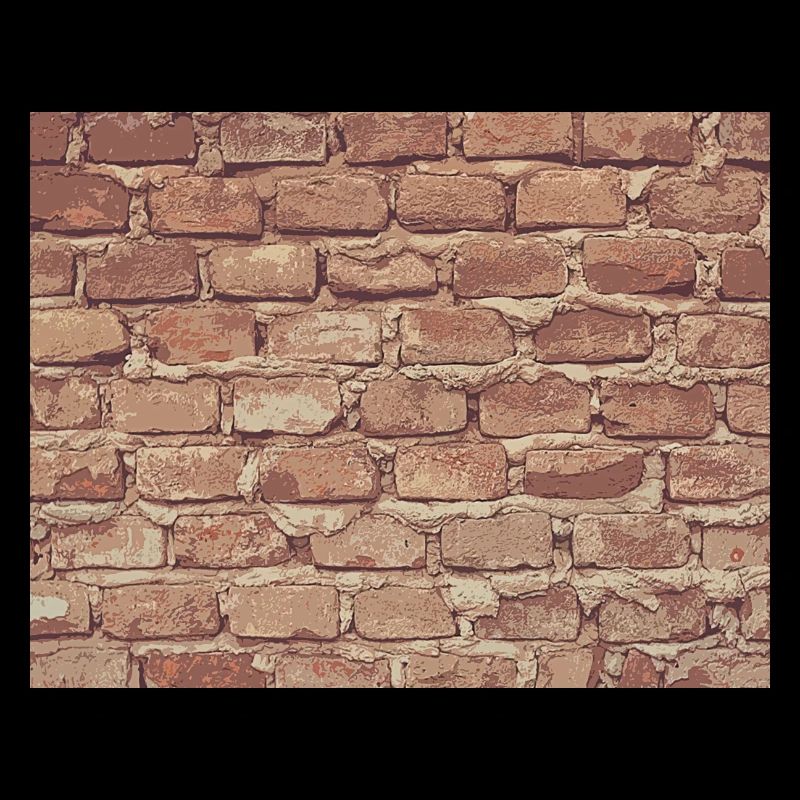 Brique mur masque texture idée cadeau maçon