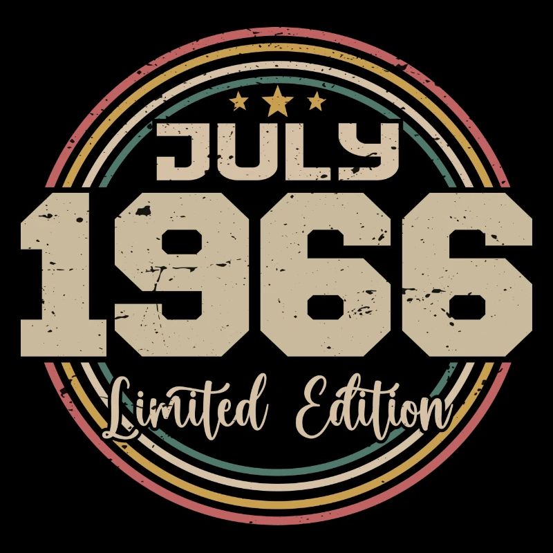 1966 Geburtstag Juli 1966 Geschenk Juli 1966