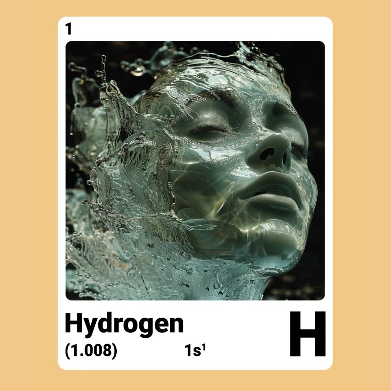 Hydrogène - H - Élément chimique 001