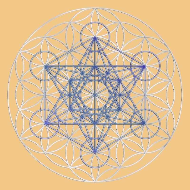 Le cube de Metatron - Fleur de la vie
