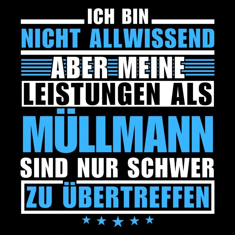 Unübertroffene Leistung als Müllmann