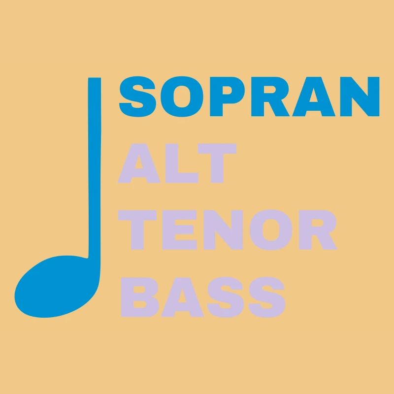 SATB mit Note - Sopran