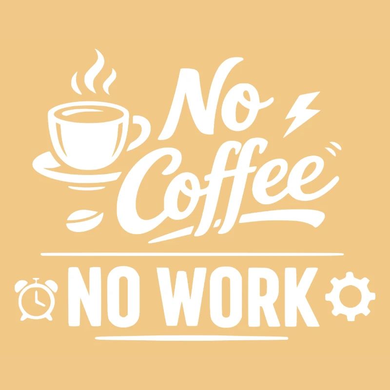 Pas de café, pas de travail