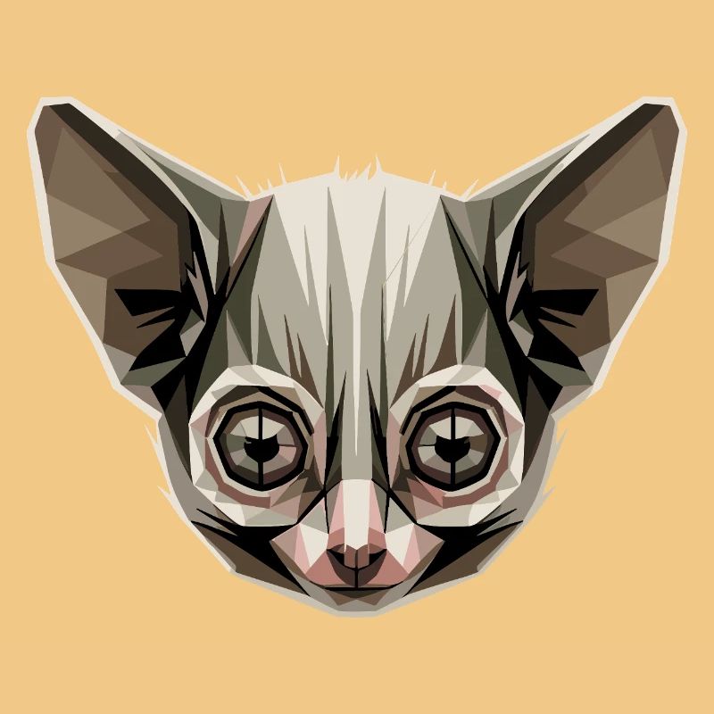 Galago Buisson Bébé Singe Galagos Singe Mignon Galago