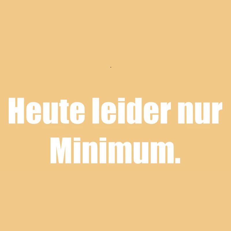 Unfortunately only a minimum today