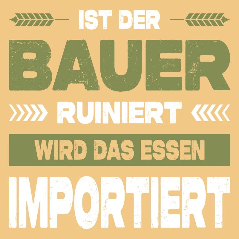 Ist Der Bauer Ruiniert Wird Das Essen Importiert