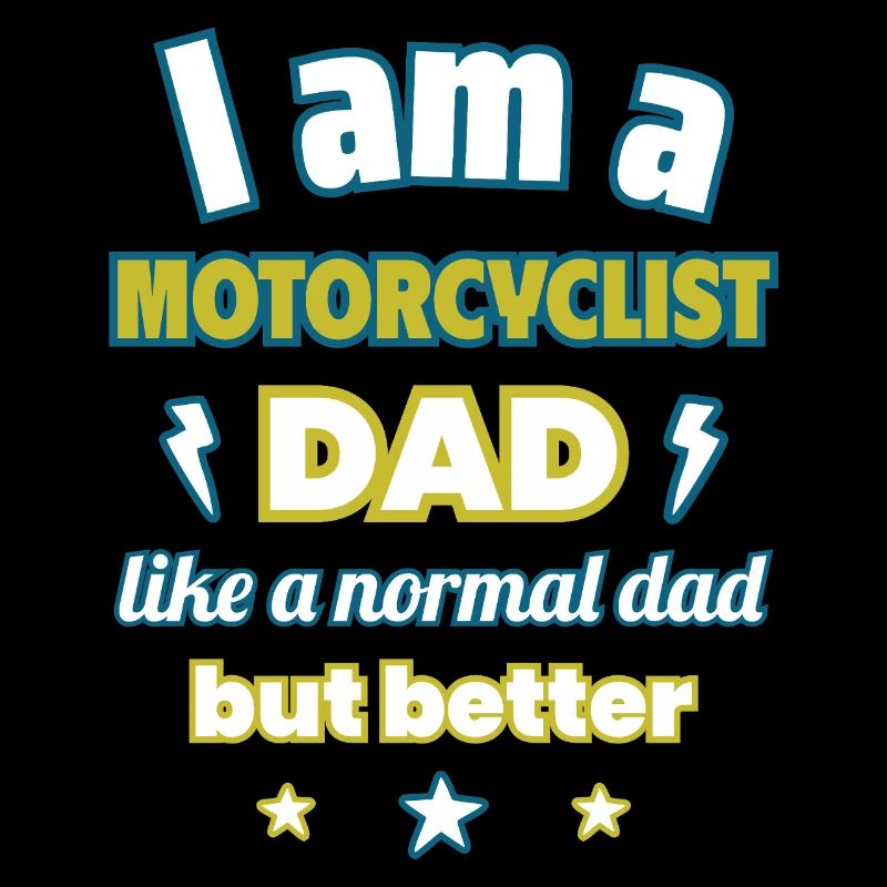 Papa MOTORRADFAHRER, Vatertagsgeschenk,Motorrad