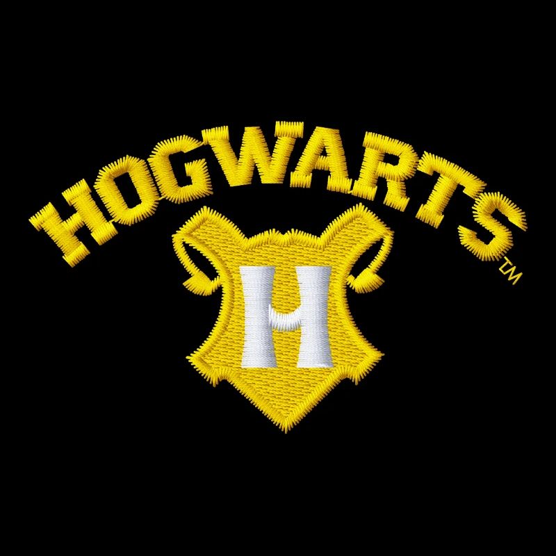 Harry Potter Hogwarts-Logo Stick-Design