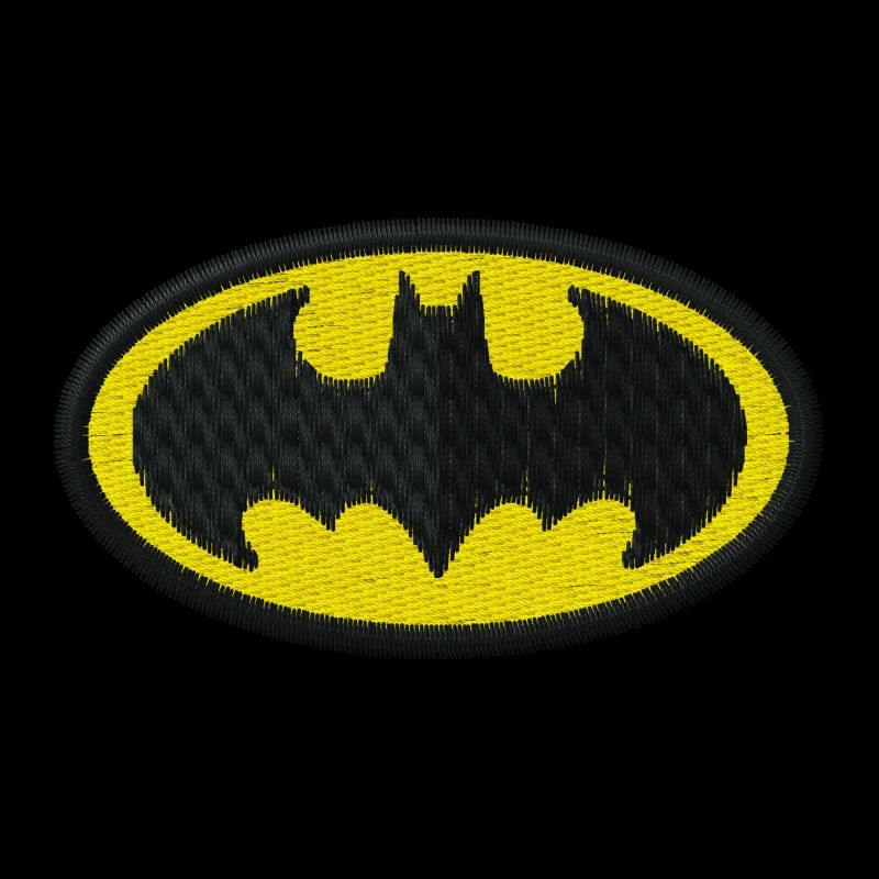 DC Comics Batman Small Logo Embroidery