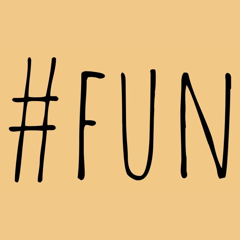 Fun Hashtag - idée cadeau élégant