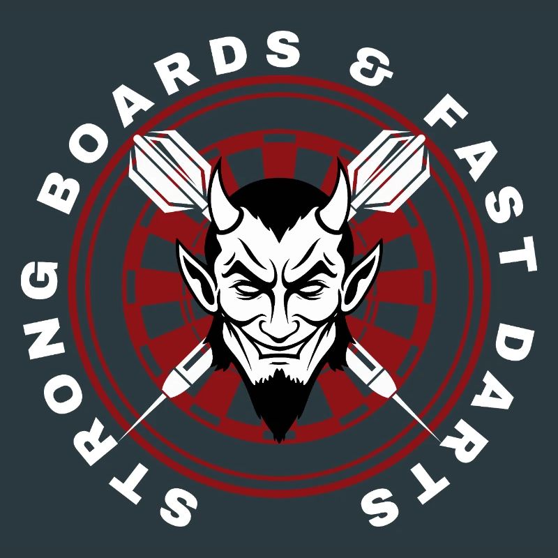 DARTS, DARTBOARD AND DEVIL 