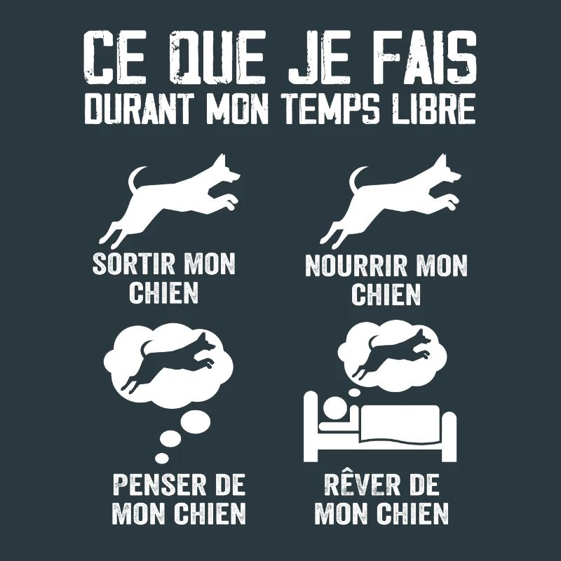 Ce que je fais durant mon temps libre Chien