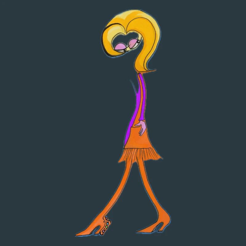 Whimsical Doodle Diva