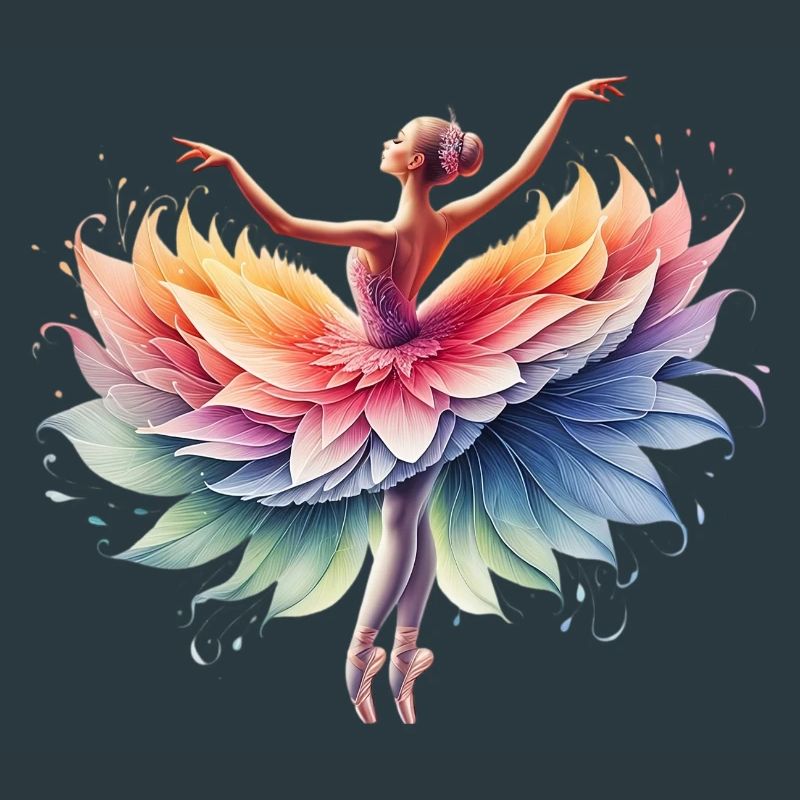 Danseuse de ballet avec tutu
