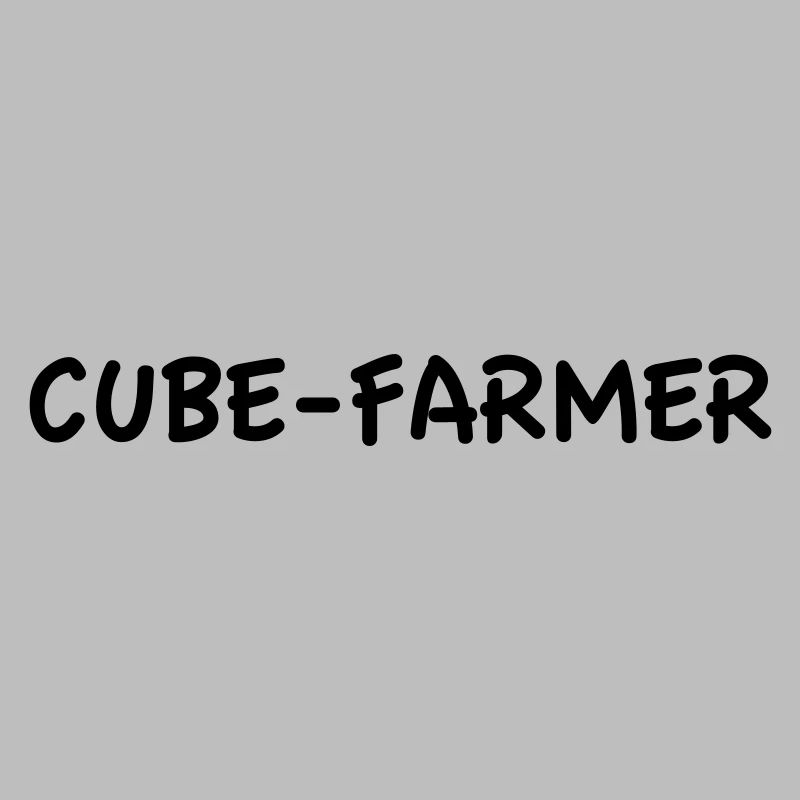 Cube Farmer Einfarbig