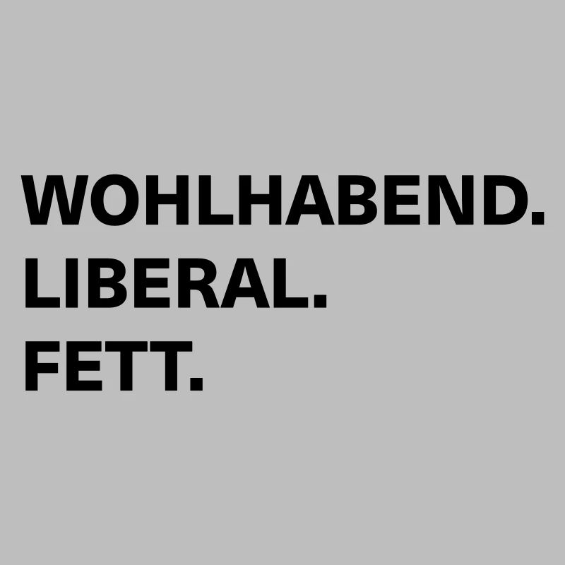 wealthy liberal fat