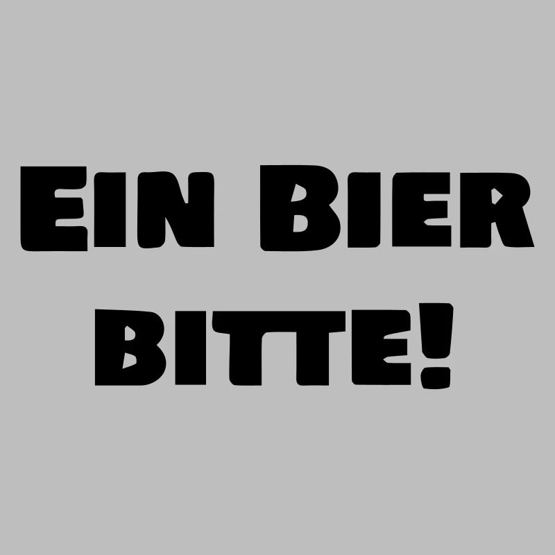 Ein BIER bitte!