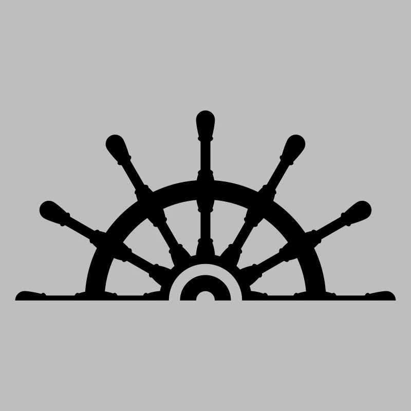 Half Ship Steering Wheel