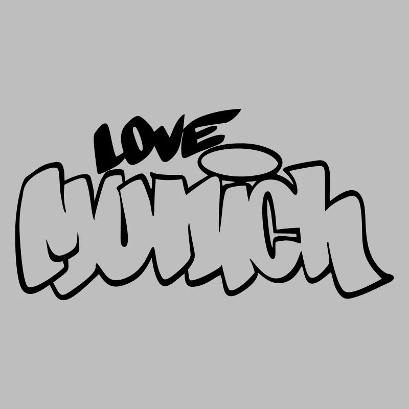 ❤️Love Munich Graffiti Style