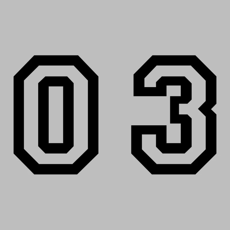 Nummer - 03 - null drei