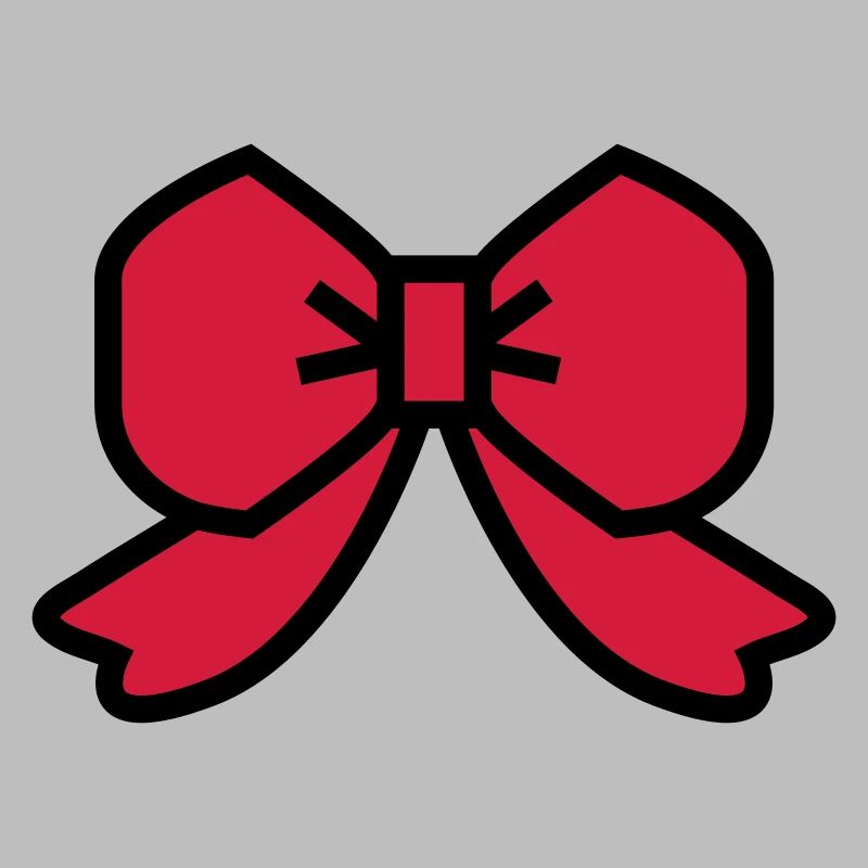 red ribbon bow