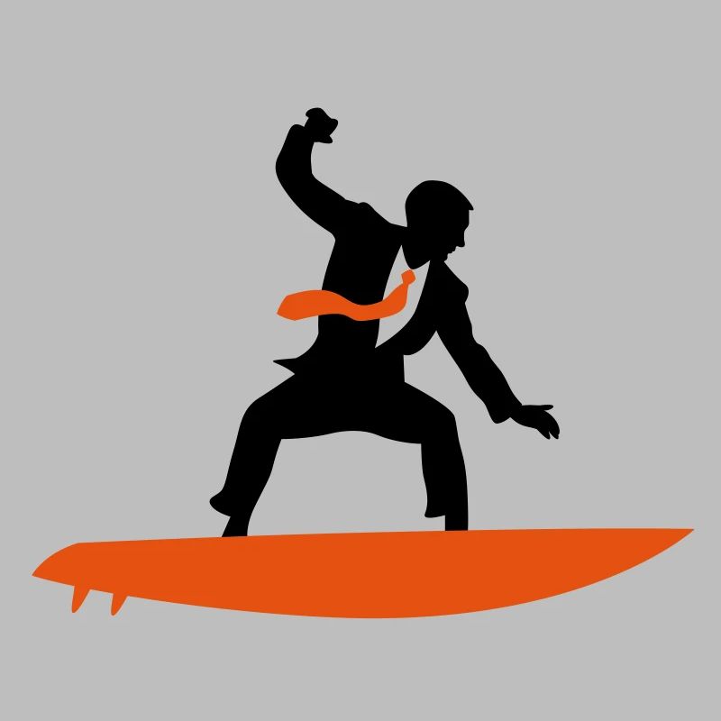 Un gestionnaire surfe sur le bureau