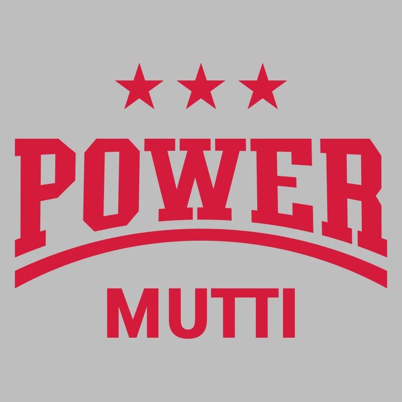 Power Mutti (Mama, Mami, Mutter, Muttertag / Red)
