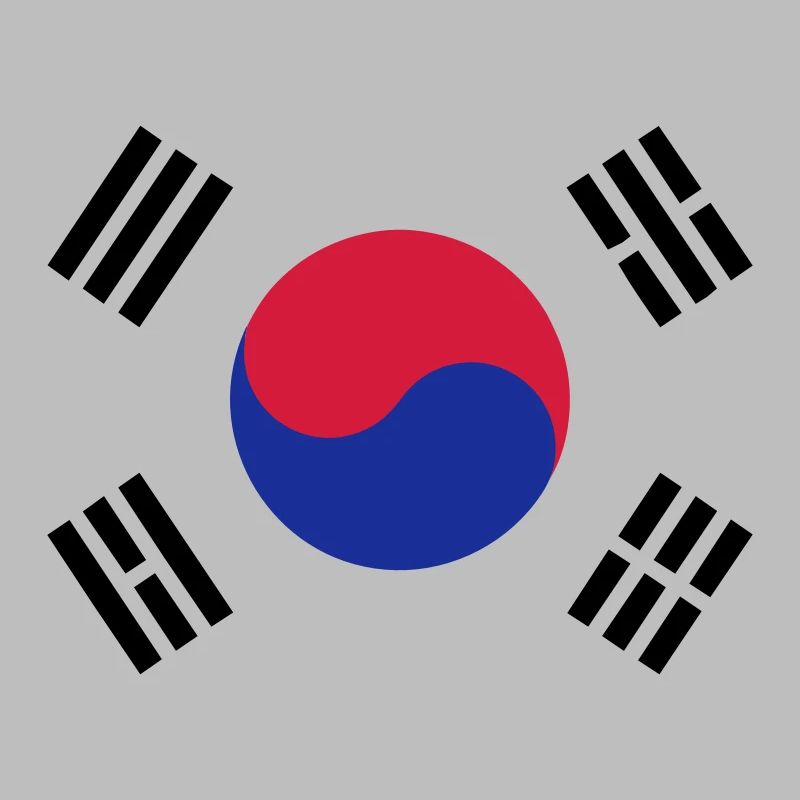 Korea Flagge