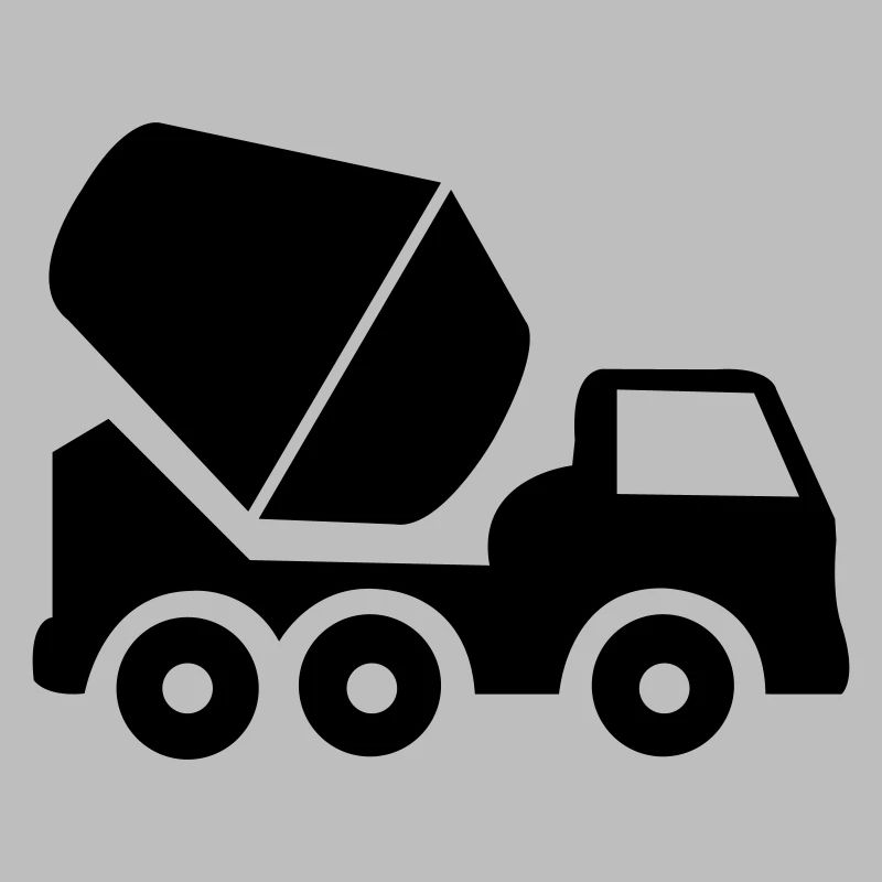 Construction work excavator vehicle