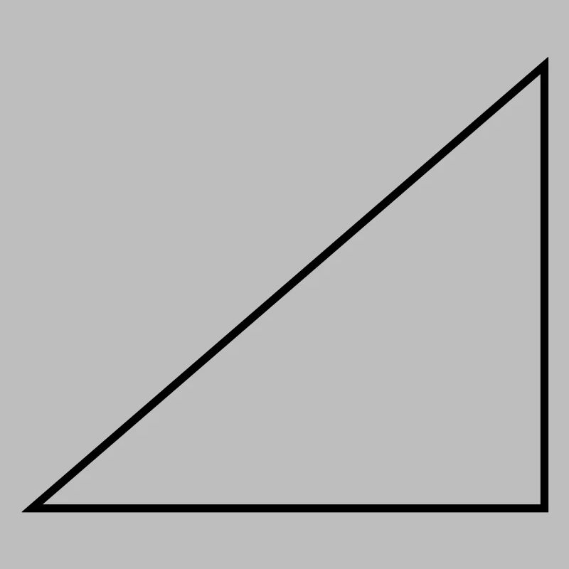 Triangle / / RW / / frame