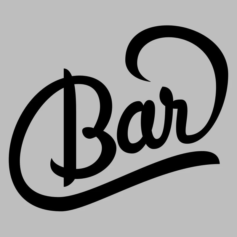Great logo for a bar's drinks menu