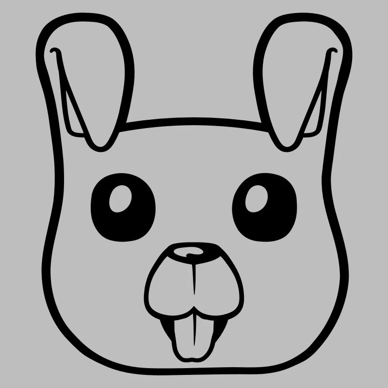 Visage de chien Petit chiot heureux Animal de compagnie