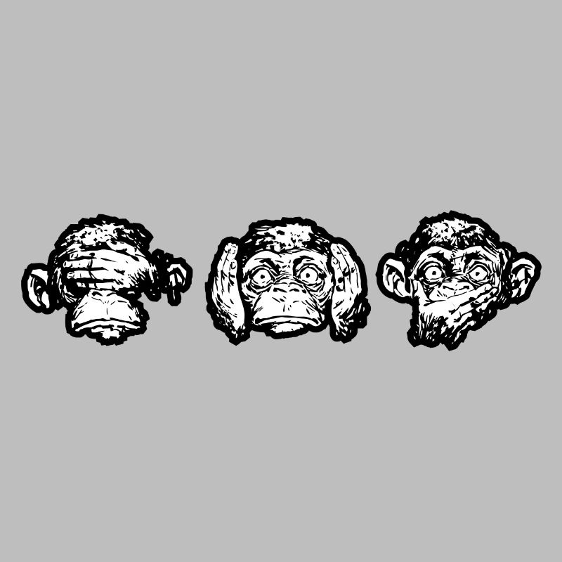 Les trois singes