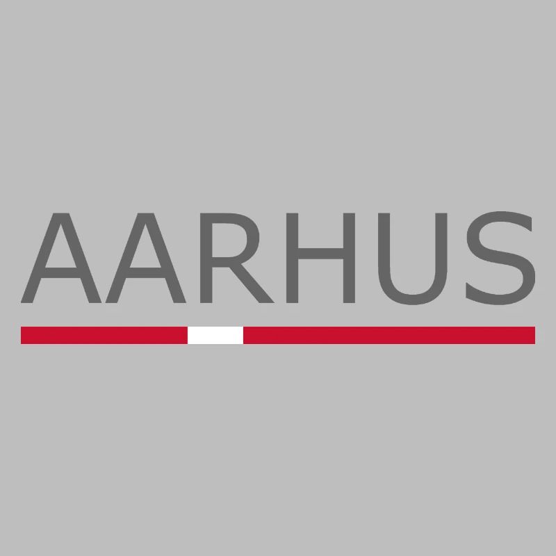 Aarhus - Drapeau du Danemark - Danemark - Scandinavie
