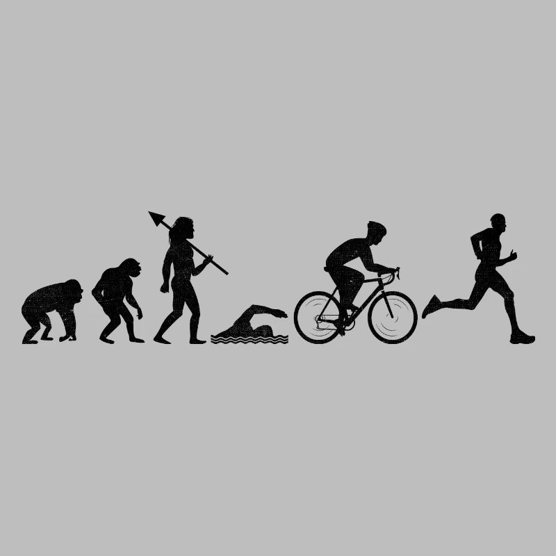 Evolution Triathlon Laufrad Schwimmen Triathlet Triat