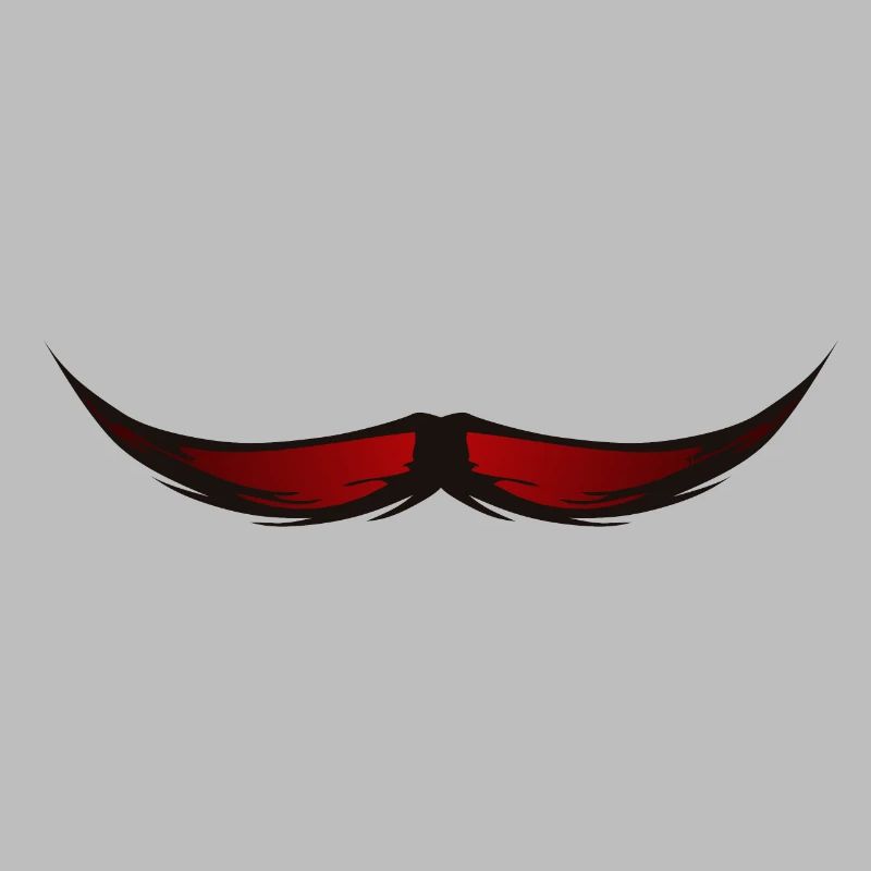 Schnurrbart Schnurrbart Hipster 610 B