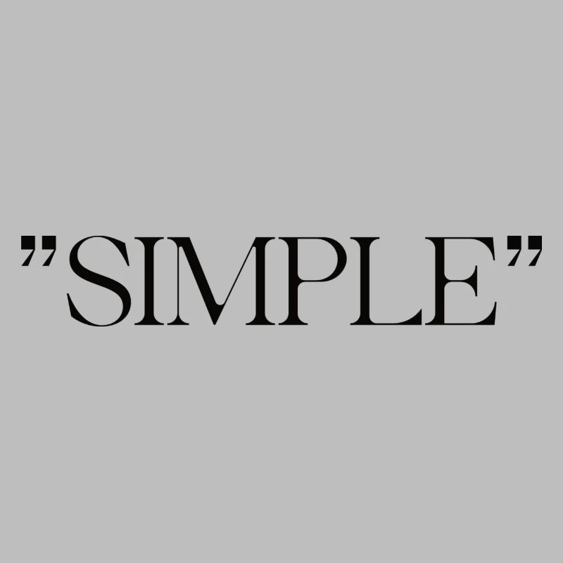 simple