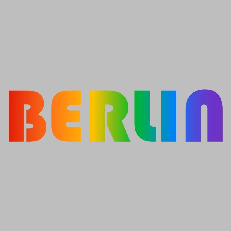 Texte arc-en-ciel de Berlin