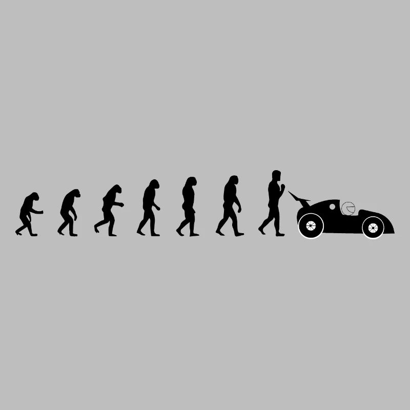 evolution of racing / Evolution Rennfahrer Design