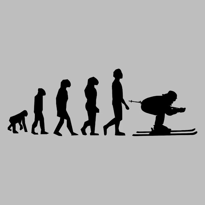Evolution Ski / Skifahrer / Skispringer