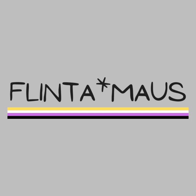 Flinta*Maus Logo non binary flag