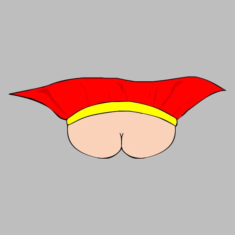 Flying Bum (face on) - no text