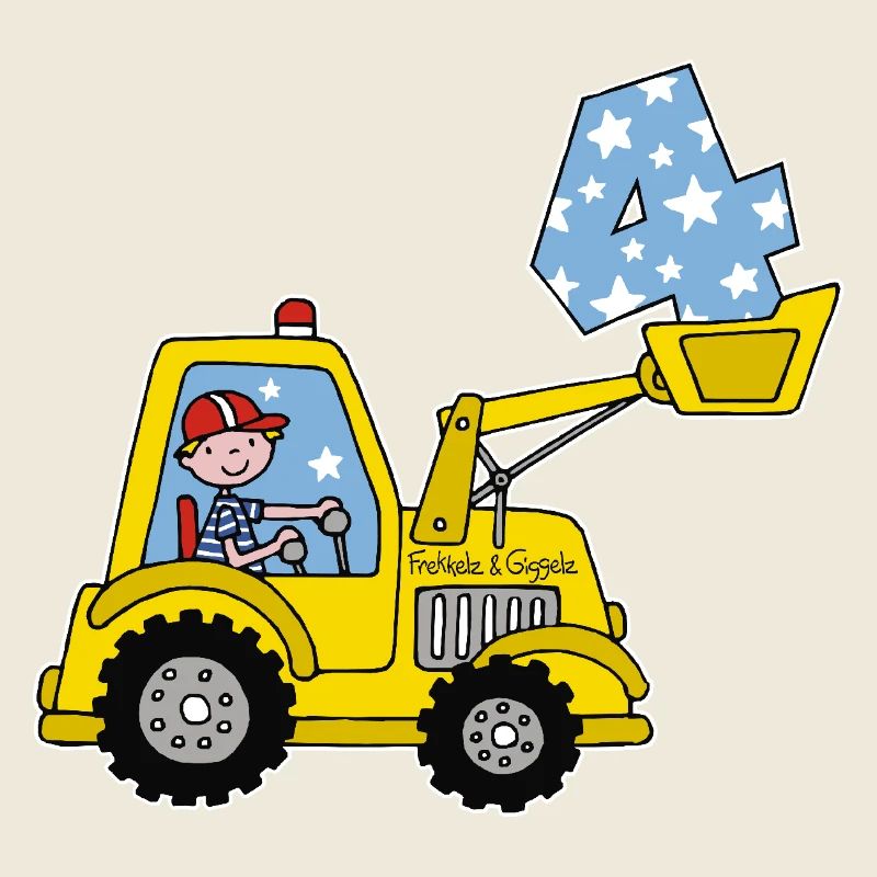 Bagger 4. Geburtstag