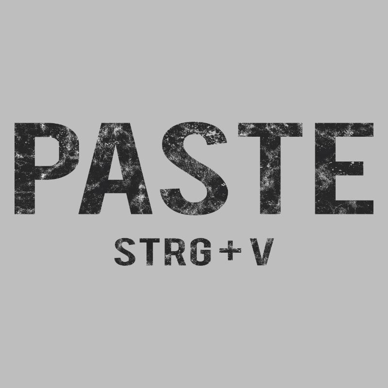 Paste STRG+V