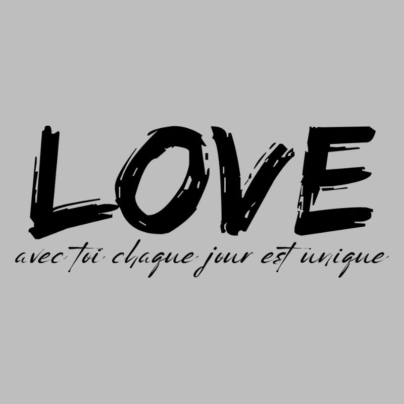 Liebe einzigartig, du