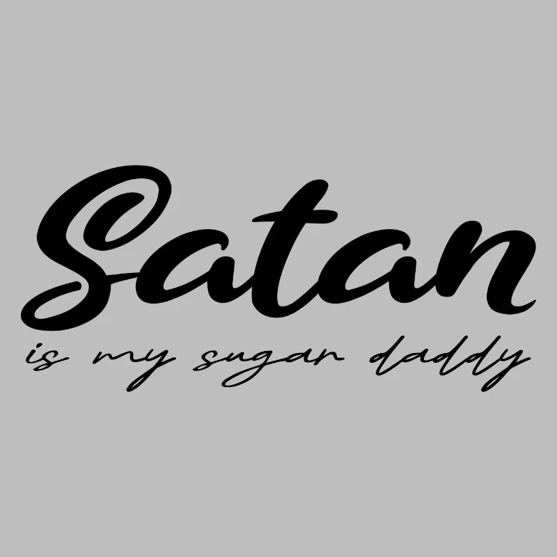 Satan sugar daddy drôle disant noir